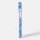 Coques Case-Mate iPhone Pastel Iridescent Seamless Geometric Pattern (Verso / Gauche)
