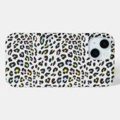 Coques Case-Mate iPhone Pastel Leopard Spot Motif (Verso (horizontal))