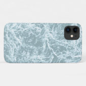 Coques Case-Mate iPhone Pastel Light Turquoise Abstrait (Dos (Horizontal))