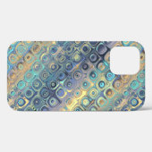 Coques Case-Mate iPhone Pastel Liquid Dots Motif Abstrait (Verso (horizontal))