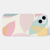 Coques Case-Mate iPhone Pastel Motif géométrique coloré (Verso (horizontal))