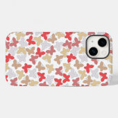 Coques Case-Mate iPhone Pastel Motif papillon (Verso (horizontal))