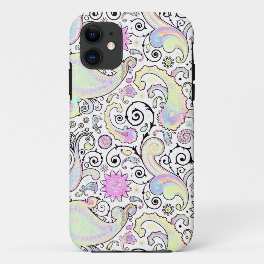 Coques Case-Mate iPhone Pastel paisley (Dos)