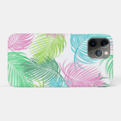 Coques Case-Mate iPhone Pastel Palms sur un (Dos (Horizontal))
