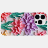 COQUES Case-Mate iPhone PASTEL PAPIER 3D REGARDER LES FLEURS GLADIOLA (Verso (horizontal))