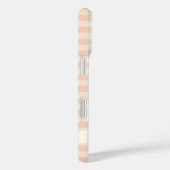 Coques Case-Mate iPhone Pastel Peach En vichy Buffalo Check Nom Plaid (Verso / Droite)