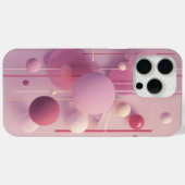 Coques Case-Mate iPhone Pastel Pink Abstract Geometry Phone Sticker (Verso (horizontal))