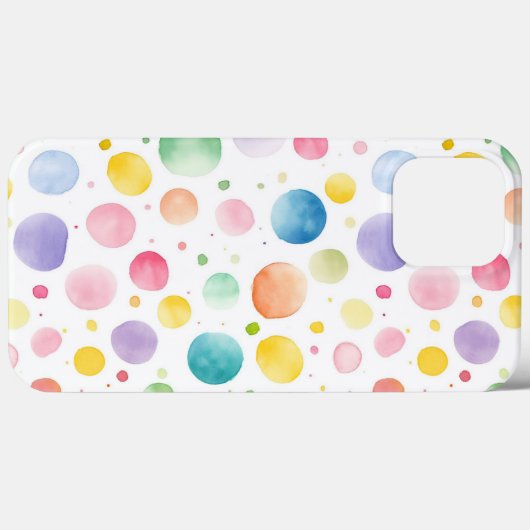 Coques Case-Mate iPhone Pastel Pois (Verso (horizontal))
