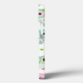 Coques Case-Mate iPhone pastel powder color owl background (Verso / Gauche)