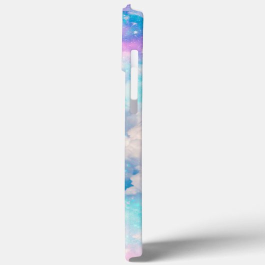 Coques Case-Mate iPhone Pastel Rainbow Ciel nuageux (Verso / Gauche)