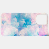 Coques Case-Mate iPhone Pastel Rainbow Ciel nuageux (Verso (horizontal))