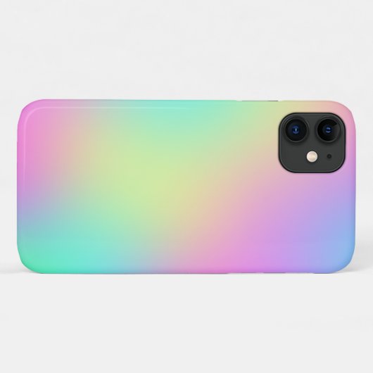 Coques Case-Mate iPhone Pastel Rainbow Colonnes Abstrait Blur Gradient Omb (Dos (Horizontal))
