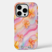 Coques Case-Mate iPhone Pastel Rainbow Floral (Verso)