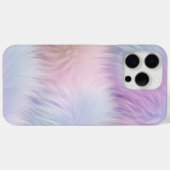 Coques Case-Mate iPhone Pastel Rainbow Fur (Verso (horizontal))