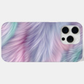 Coques Case-Mate iPhone Pastel Rainbow Fur (Verso (horizontal))