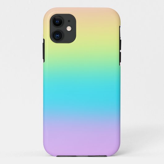 Coques Case-Mate iPhone Pastel Rainbow Gradient (Dos)
