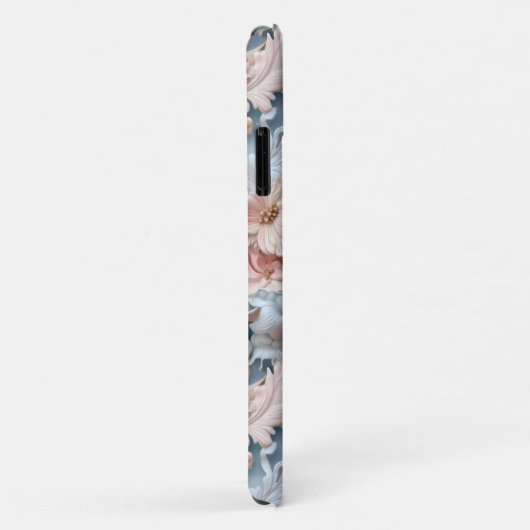 Coques Case-Mate iPhone Pastel Rococo Floral (Dos/Droite)