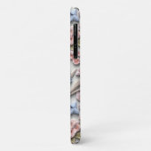 Coques Case-Mate iPhone Pastel Rococo Floral Avec Oiseau (Dos/Gauche)