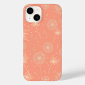 Coques Case-Mate iPhone Pastel rose Floral Motif à main (Verso)