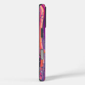 Coques Case-Mate iPhone Pastel Roses et rayures (Verso / Droite)