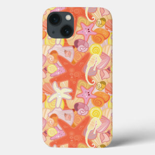 Coques Pour iPhone Pastel Sea Creature Pattern