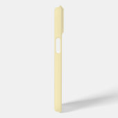 Coques Case-Mate iPhone Pastel Shade Oasis Jaune | Monogramme (Verso / Droite)