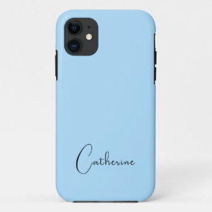Case-Mate iPhone Case Pastel Sky Solid Color   Nom minimal