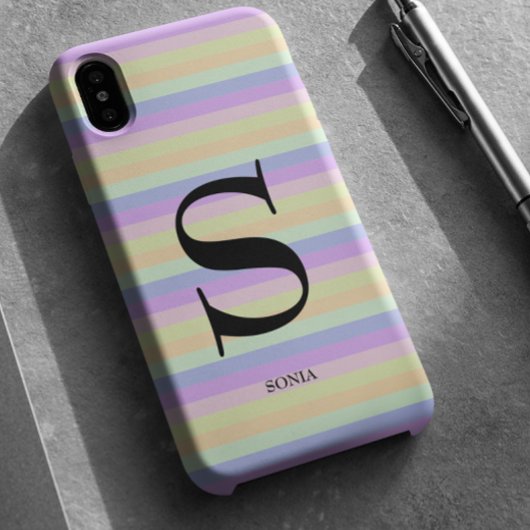 Coques Case-Mate iPhone Pastel Stripes
