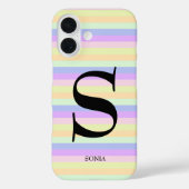 Coques Case-Mate iPhone Pastel Stripes (Verso)
