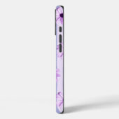 Coques Case-Mate iPhone Pastel stripes pattern with Daisies (Verso / Gauche)