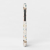 Coques Case-Mate iPhone Pastel Terrazzo Funny Mignonne Chien Motif (Dos/Gauche)
