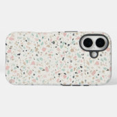 Coques Case-Mate iPhone Pastel Terrazzo Speckle Pattern Case (Verso (horizontal))