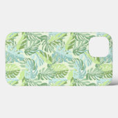 Coques Case-Mate iPhone Pastel Tropical Palm Leaves (Verso (horizontal))