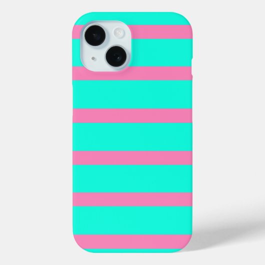 Coques Case-Mate iPhone Pastel Turquoise Bleu Vert Et Rose (Verso)
