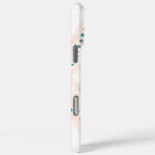 Coques Case-Mate iPhone Pastel turquoise et Brown (Verso / Droite)