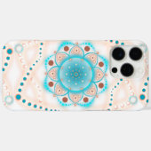 Coques Case-Mate iPhone Pastel turquoise et Brown (Verso (horizontal))