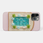 Coques Case-Mate iPhone Pastel Vaporwave Pool Toast (Dos (Horizontal))
