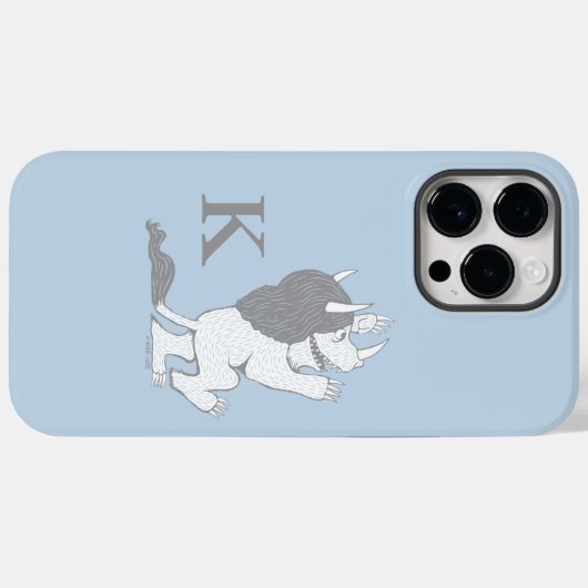 Coques Case-Mate iPhone Pastel Wild Thing | Ajouter votre initiale (Verso (horizontal))