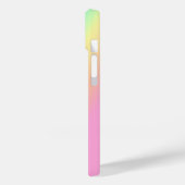 Coques Case-Mate iPhone Pastels de printemps arc-en-ciel en bandes de dégr (Verso / Gauche)