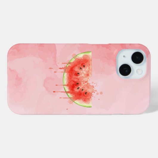 Coques Case-Mate iPhone Pastèque (Verso (horizontal))