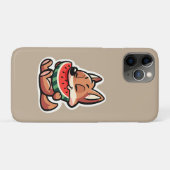 Coques Case-Mate iPhone Pastèque de Coyote (Dos (Horizontal))