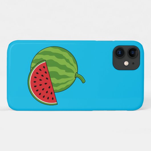 Coques Case-Mate iPhone Pastèque et tranche (Dos (Horizontal))