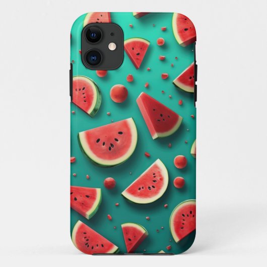 Coques Case-Mate iPhone Pastèque fraîche et juteuse (Dos)