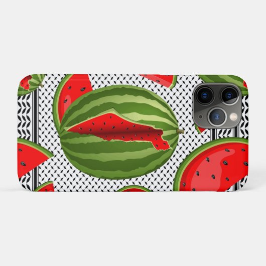 Coques Case-Mate iPhone Pastèque Palestine - Slice (Dos (Horizontal))