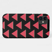 Coques Case-Mate iPhone Pastèque sur résistance inversée au triangle rouge (Dos (Horizontal))