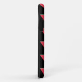 Coques Case-Mate iPhone Pastèque sur résistance inversée au triangle rouge (Dos/Droite)