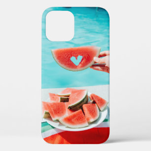 Case-Mate iPhone Case pastèque tranchée sur papier blanc