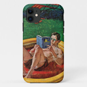 Coque iPhone 11 Patauger la piscine
