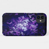 Coques Case-Mate iPhone Patch de chou pourpre... (Dos (Horizontal))