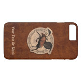 Coques Case-Mate iPhone Patch Flying Moose Aviation (Dos (Horizontal))